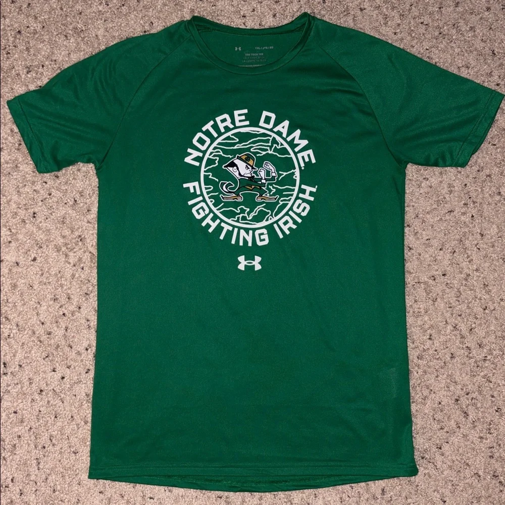 NWOT Under Armour Notre Dame Tee - Picture 2 of 4